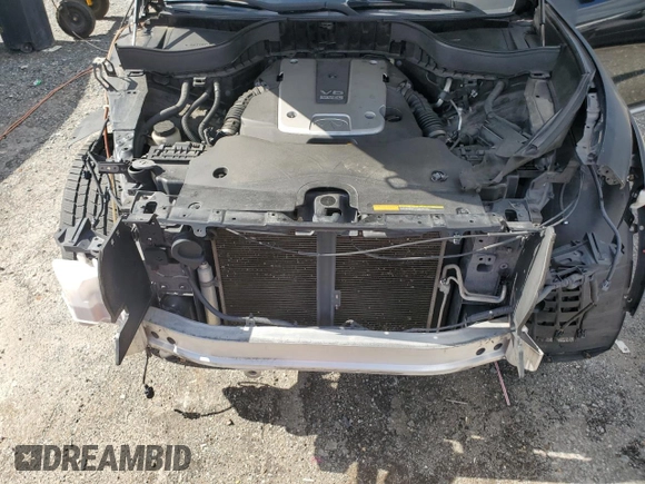 2013 Infiniti FX with VIN JN8CS1MU0DM140661, listed as a Copart auction lot 56652205 with Not provided miles and Salvage title. Bid and sale history available at DreamBid. Image 12.