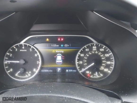 2016 Nissan Murano S with VIN 5N1AZ2MG0GN148039, listed as a IAAI auction lot 41483393 with 107,806 mi miles. Bid and sale history available at carsss.com. Image 7.