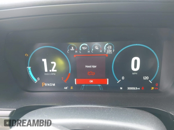 2022 Ford F-150 XL with VIN 1FTEW1E83NFC04210, listed as a IAAI auction lot 41723261 with 33,333 mi miles and . Bid and sale history available at DreamBid. Image 7.