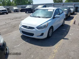 2015 Hyundai Accent GLS with VIN KMHCT4AE0FU896593, listed as a IAAI auction lot 42081643 with 175,346 mi miles and . Bid and sale history available at DreamBid. Image 17.