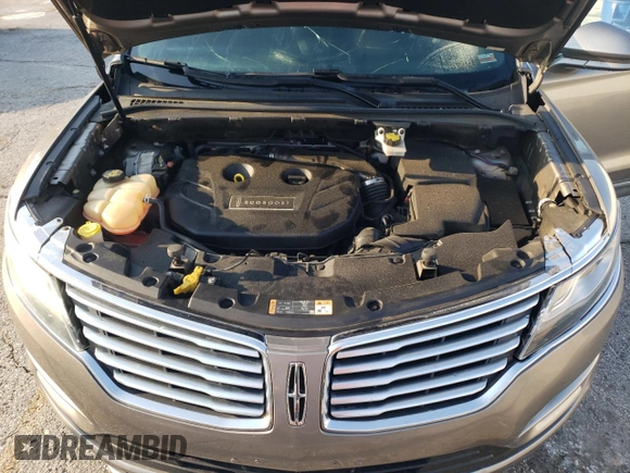 2016 Lincoln MKC Premier with VIN 5LMCJ1D98GUJ20472, listed as a Copart auction lot 59586665 with 100,845 mi miles and Salvage title. Bid and sale history available at DreamBid. Image 12.