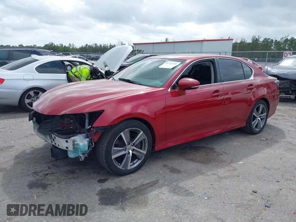 2016 Lexus GS 200t with VIN JTHBA1BLXGA001209, listed as a IAAI auction lot 41722402 with 108,761 mi miles and . Bid and sale history available at DreamBid. Image 2.