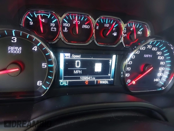 2020 Chevrolet Tahoe LTZ with VIN 1GNSCCKCXLR215899, listed as a IAAI auction lot 40128171 with 109,541 mi miles and . Bid and sale history available at DreamBid. Image 7.