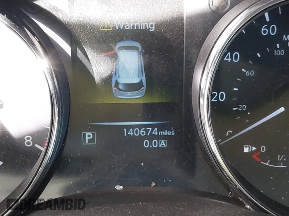 2016 Nissan Rogue SL with VIN 5N1AT2MT4GC797224, listed as a IAAI auction lot 41511302 with 140,674 mi miles. Bid and sale history available at carsss.com. Image 15.