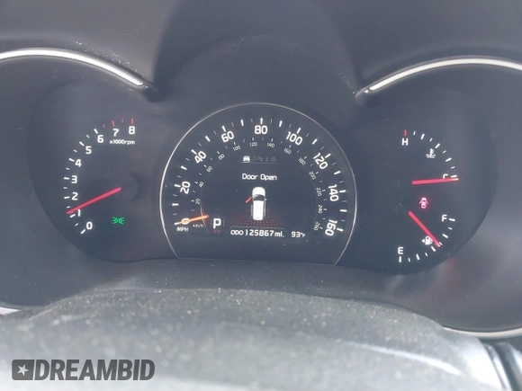 2014 Kia Sorento SX Limited with VIN 5XYKWDA77EG518912, listed as a IAAI auction lot 41865341 with 125,867 mi miles. Bid and sale history available at carsss.com. Image 7.