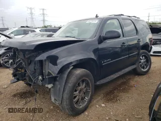 2007 Chevrolet Tahoe LTZ with VIN 1GNFK13087J342734, listed as a Copart auction lot 53401595 with 223,628 mi miles and Salvage title. Bid and sale history available at DreamBid. Image 1.