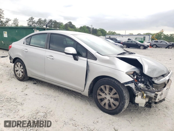 2012 Honda Civic LX z VIN 2HGFB2F56CH523429, wystawiony jako Copart lot #52933235 z przebiegiem 178 789 mil mil oraz Szkoda całkowita • Salvage title. Historia ofert i sprzedaży dostępna na DreamBid. Obrazek 4.