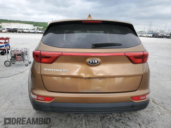 2017 Kia Sportage LX with VIN KNDPM3AC6H7049543, listed as a Copart auction lot 53834115 with 138,605 mi miles and Clean Title. Bid and sale history available at carsss.com. Image 6.