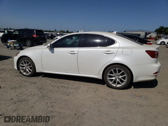 2012 Lexus IS 250 with VIN JTHBF5C24C5169462, listed as a Copart auction lot 61063465 with 147,827 mi miles and Salvage title. Bid and sale history available at DreamBid. Image 2.