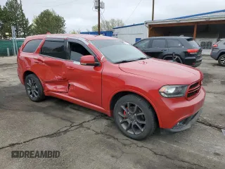2016 Dodge Durango R/T с VIN 1C4SDJCT1GC477487, выставлен на аукционе Copart как лот 53874955 с пробегом 109 052 миль миль и Списание • Salvage title. История ставок и продаж доступна на DreamBid. Изображение 4.
