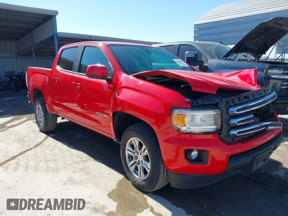 2020 GMC Canyon 2WD SLE with VIN 1GTG5CEN5L1120042, listed as a IAAI auction lot 41646040 with 66,787 mi miles. Bid and sale history available at carsss.com. Image 1.