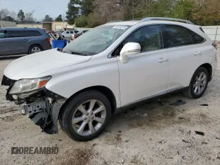 2012 Lexus RX 350 with VIN JTJZK1BA9C2005913, listed as a Copart auction lot 48414675 with 229,807 mi miles and Salvage Title. Bid and sale history available at carsss.com. Image 1.