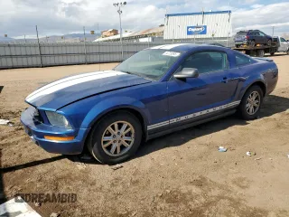 2008 Ford Mustang Deluxe with VIN 1ZVHT80N385149096, listed as a Copart auction lot 44723095 with 152,177 mi miles and Salvage Title. Bid and sale history available at DreamBid. Image 1.