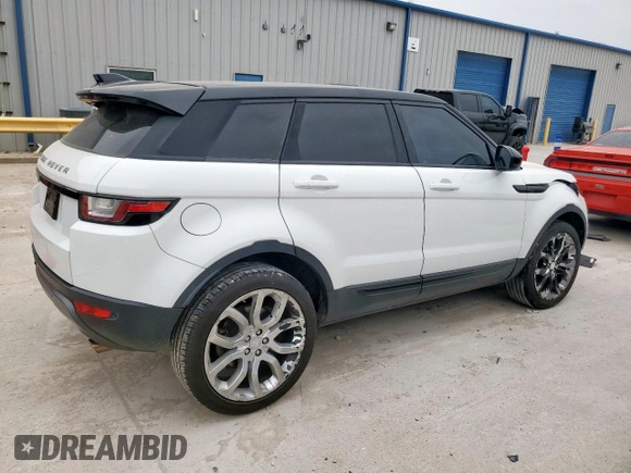 2017 Land Rover Range Rover Evoque SE with VIN SALVP2BG2HH232726, listed as a Copart auction lot 53882775 with 139,513 mi miles and Salvage title. Bid and sale history available at DreamBid. Image 3.