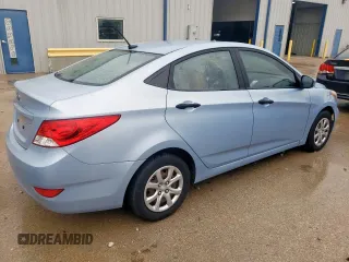2012 Hyundai Accent GLS z VIN KMHCT4AE8CU058971, wystawiony jako Copart lot #55045825 z przebiegiem 103 497 mil mil oraz Szkody całkowita. Historia ofert i sprzedaży dostępna na DreamBid. Obrazek 3.