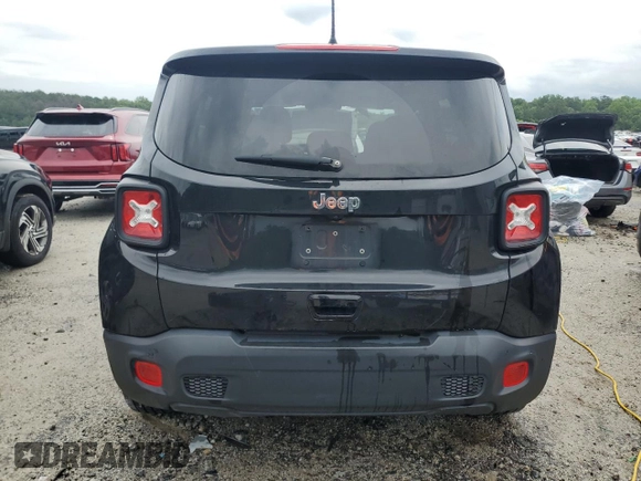 2021 Jeep Renegade Jeepster z VIN ZACNJCAB5MPM43407, wystawiony jako Copart lot #59966845 z przebiegiem 103 436 mil mil oraz Czysty tytuł • Clean title. Historia ofert i sprzedaży dostępna na DreamBid. Obrazek 6.