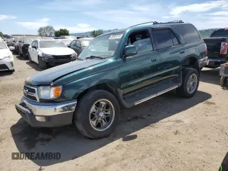 1999 Toyota 4Runner SR5 with VIN JT3GN86R1X0126807, listed as a Copart auction lot 52929775 with 118,975 mi miles and Clean Title. Bid and sale history available at carsss.com. Image 1.
