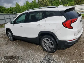 2021 GMC Terrain SLT z VIN 3GKALPEV9ML359613, wystawiony jako Copart lot #57420515 z przebiegiem 19 315 mil mil oraz Czysty tytuł • Clean title. Historia ofert i sprzedaży dostępna na DreamBid. Obrazek 2.