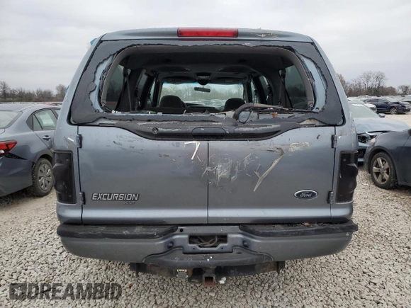 2001 Ford Excursion XLT с VIN 1FMNU41S11EB19130, выставлен на аукционе Copart как лот 83005724 с пробегом 306 688 миль миль и Чистый • Clean title. История ставок и продаж доступна на DreamBid. Изображение 6.
