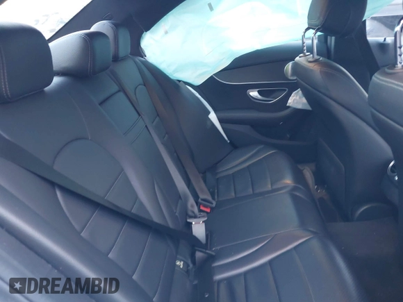 2019 Mercedes-Benz C 300 with VIN WDDWF8DB1KR504239, listed as a IAAI auction lot 41328372 with 22,924 mi miles and . Bid and sale history available at DreamBid. Image 8.