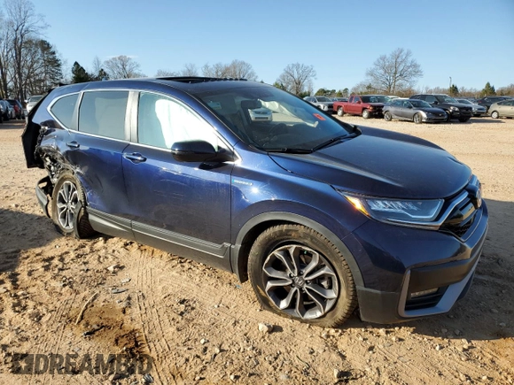 2020 Honda CR-V EX-L with VIN 7FART6H82LE004699, listed as a Copart auction lot 44432635 with Not provided miles and Salvage title. Bid and sale history available at DreamBid. Image 4.