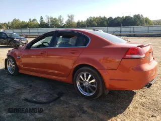 2008 Pontiac G8 with VIN 6G2ER57708L140580, listed as a Copart auction lot 74740474 with 202,051 mi miles and Salvage Title. Bid and sale history available at carsss.com. Image 2.