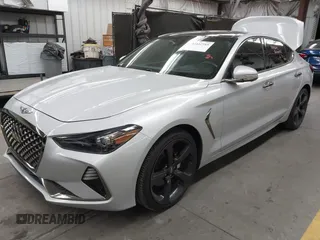 2019 Genesis G70 Advanced with VIN KMTG44LA2KU025977, listed as a IAAI auction lot 42432585 with 25,227 mi miles and . Bid and sale history available at DreamBid. Image 17.
