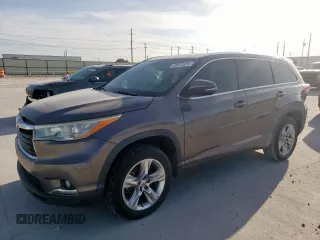 2015 Toyota Highlander Limited with VIN 5TDYKRFH4FS103135, listed as a Copart auction lot 63017515 with 172,663 mi miles and Clean title. Bid and sale history available at DreamBid. Image 1.