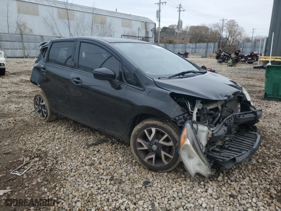 2015 Nissan Versa Note SR with VIN 3N1CE2CP9FL392509, listed as a Copart auction lot 81265164 with 0 mi miles and Non Repairable. Bid and sale history available at carsss.com. Image 4.