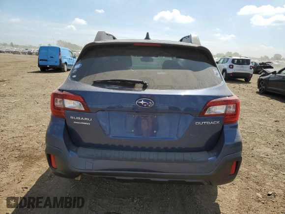 2019 Subaru Outback Premium with VIN 4S4BSAFC1K3345254, listed as a Copart auction lot 56785595 with 91,820 mi miles and Salvage title. Bid and sale history available at DreamBid. Image 6.