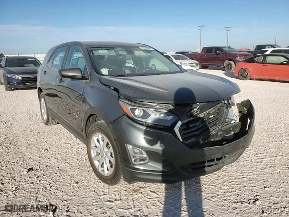 2020 Chevrolet Equinox LS with VIN 3GNAXHEV2LS601658, listed as a Copart auction lot 77914244 with 67,221 mi miles and Salvage Title. Bid and sale history available at carsss.com. Image 12.