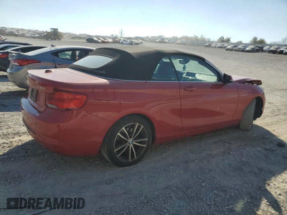 2018 BMW 2 Series 230i with VIN WBA2M7C5XJVA97192, listed as a Copart auction lot 78141114 with 90,071 mi miles and Salvage Title. Bid and sale history available at carsss.com. Image 3.