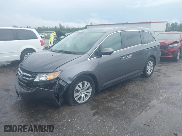 2017 Honda Odyssey SE with VIN 5FNRL5H3XHB026595, listed as a IAAI auction lot 39631978 with 92,555 mi miles and . Bid and sale history available at carsss.com. Image 18.