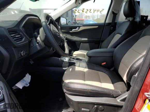 2022 Ford Escape Titanium with VIN 1FMCU9J92NUB45698, listed as a Copart auction lot 54435835 with 11,417 mi miles and Salvage title. Bid and sale history available at DreamBid. Image 7.