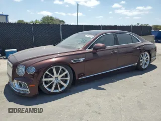 2021 Bentley Flying Spur W12 with VIN SCBBB6ZG9MC084879, listed as a Copart auction lot 54848205 with Not Provided miles and Salvage Title. Bid and sale history available at DreamBid. Image 1.