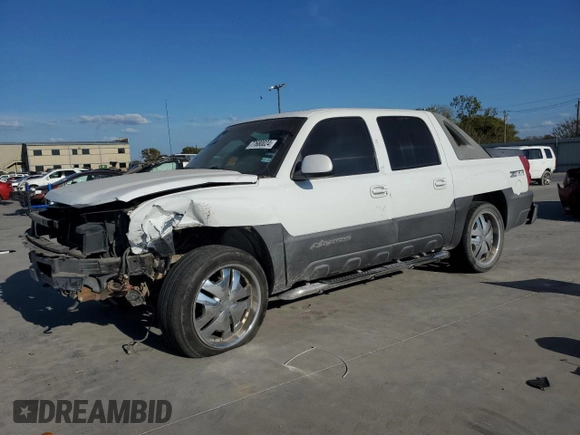 2003 Chevrolet Avalanche with VIN 3GNEC13T13G186356, listed as a Copart auction lot 77680024 with Not Provided miles and Salvage Title. Bid and sale history available at DreamBid. Image 1.
