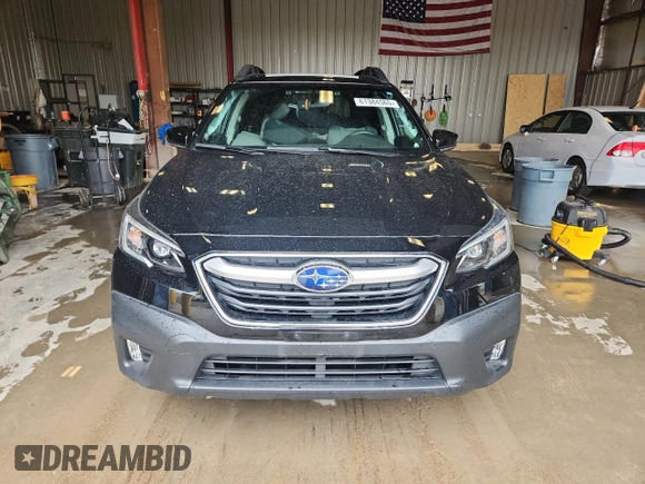 2020 Subaru Outback Premium with VIN 4S4BTAEC7L3203622, listed as a Copart auction lot 61384565 with Not provided miles and Salvage title. Bid and sale history available at DreamBid. Image 5.