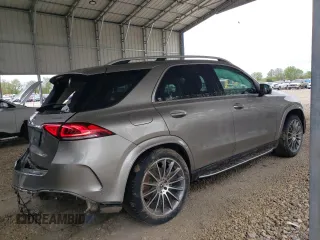 2023 Mercedes-Benz GLE 350 with VIN 4JGFB4KB0PA905915, listed as a Copart auction lot 53617055 with 50,216 mi miles and Salvage title. Bid and sale history available at DreamBid. Image 3.