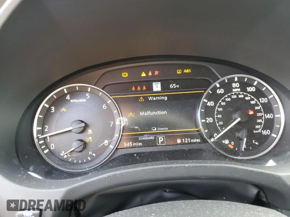 2024 Infiniti QX50 Sport with VIN 3PCAJ5FA2RF107869, listed as a Copart auction lot 82900624 with 545 mi miles and Salvage title. Bid and sale history available at DreamBid. Image 9.
