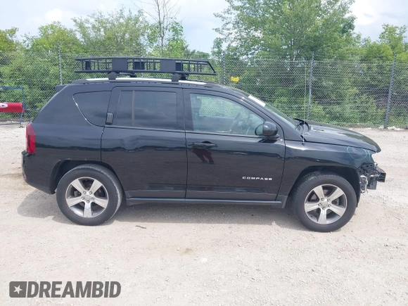 2017 Jeep Compass Latitude with VIN 1C4NJDEB7HD171563, listed as a IAAI auction lot 42669131 with 125,411 mi miles and . Bid and sale history available at DreamBid. Image 14.