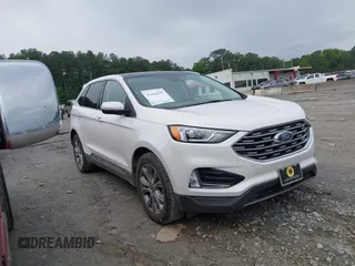 2019 Ford Edge Titanium z VIN 2FMPK4K9XKBB70861, wystawiony jako IAAI lot #42200247 z przebiegiem 115 936 mil mil oraz . Historia ofert i sprzedaży dostępna na DreamBid. Obrazek 1.