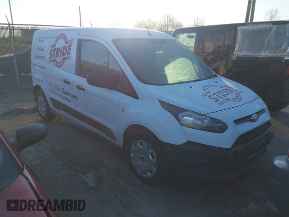 2015 Ford Transit Connect XL z VIN NM0LE7E78F1198971, wystawiony jako IAAI lot #41581488 z przebiegiem 281 812 mil mil oraz . Historia ofert i sprzedaży dostępna na DreamBid. Obrazek 1.