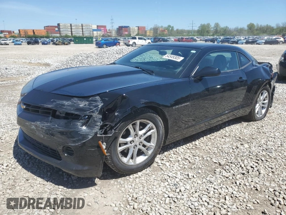 2015 Chevrolet Camaro LS z VIN 2G1FB1E32F9291010, wystawiony jako Copart lot #54549305 z przebiegiem 73 478 mil mil oraz Szkoda całkowita • Salvage title. Historia ofert i sprzedaży dostępna na DreamBid. Obrazek 1.