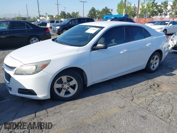 2014 Chevrolet Malibu LS with VIN 1G11A5SL0EF265309, listed as a IAAI auction lot 41998283 with 128,999 mi miles and . Bid and sale history available at DreamBid. Image 2.