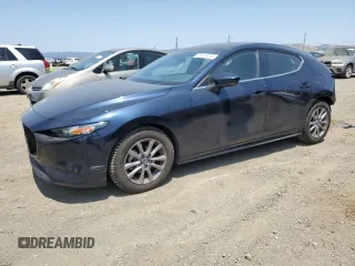 2022 Mazda 3 S with VIN JM1BPAJL0N1508991, listed as a Copart auction lot 59937435 with 42,736 mi miles and Salvage title. Bid and sale history available at DreamBid. Image 1.