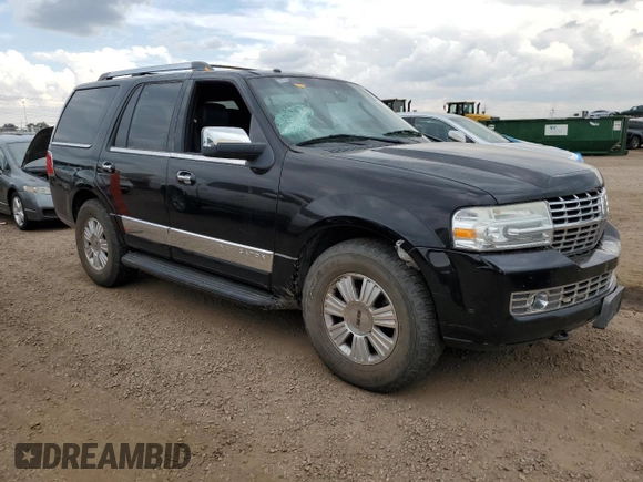 2008 Lincoln Navigator with VIN 5LMFU28548LJ09235, listed as a Copart auction lot 65795215 with 187,078 mi miles and Salvage title. Bid and sale history available at DreamBid. Image 4.