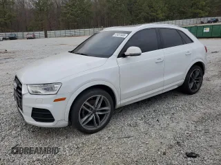 2017 Audi Q3 Premium Plus z VIN WA1HCCFS8HR017361, wystawiony jako Copart lot #47637485 z przebiegiem 197 876 mil mil oraz Czysty tytuł • Clean title. Historia ofert i sprzedaży dostępna na DreamBid. Obrazek 1.