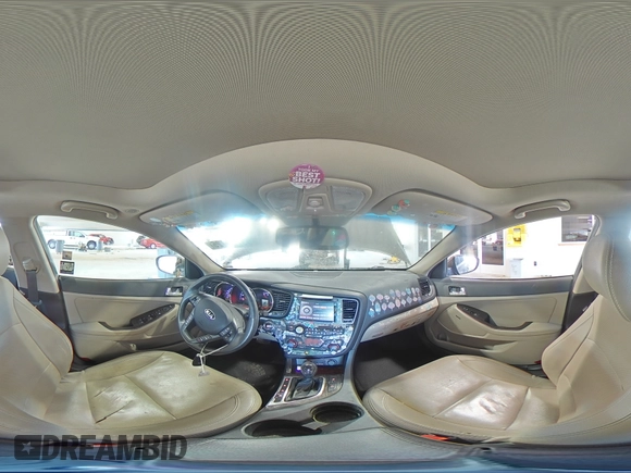 2013 Kia Optima EX with VIN 5XXGN4A72DG091652, listed as a Copart auction lot 53751125 with 134,379 mi miles and Salvage Title. Bid and sale history available at carsss.com. Image 14.