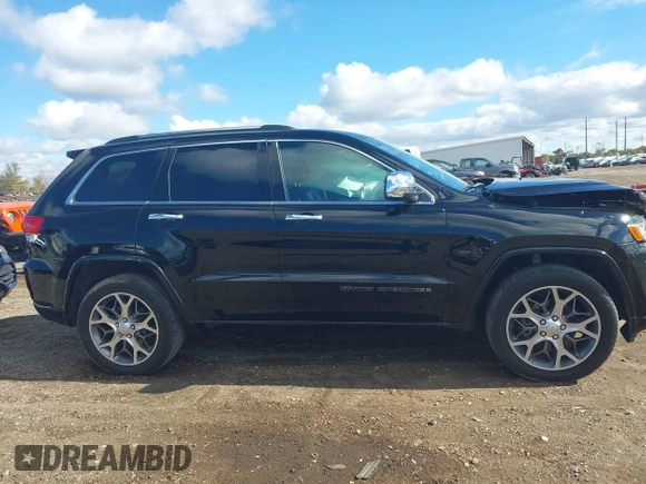 2020 Jeep Grand Cherokee Overland with VIN 1C4RJFCGXLC297961, listed as a IAAI auction lot 40584009 with 46,987 mi miles. Bid and sale history available at carsss.com. Image 13.