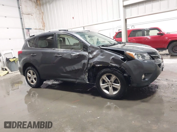 2013 Toyota RAV4 XLE with VIN JTMRFREV2DD027259, listed as a IAAI auction lot 41945054 with 116,513 mi miles and . Bid and sale history available at carsss.com. Image 14.